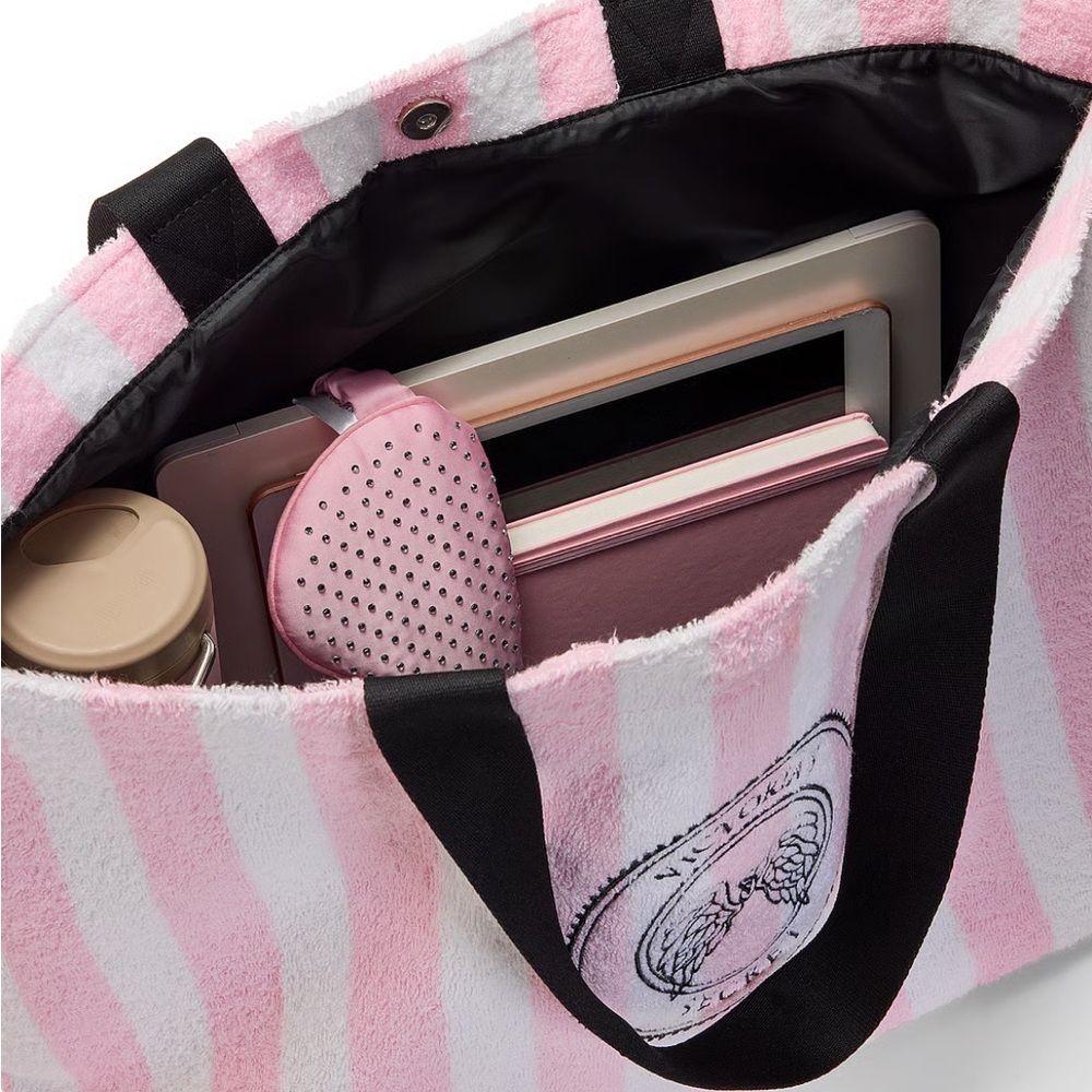 Victoria’s Secret Angel Essentials Terry Beach Tote Bag - Picture 3 of 7